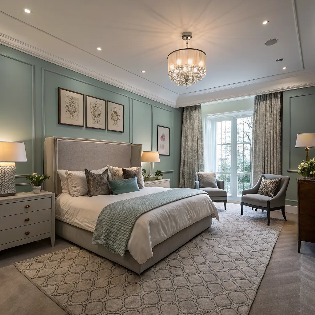 Reforma de dormitorio elegante